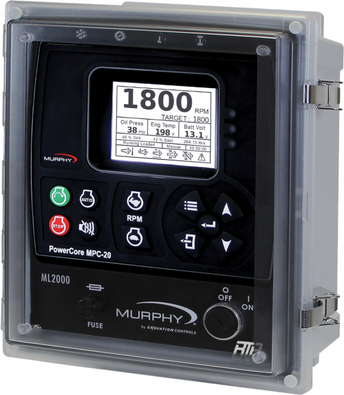 ML2000 panel configured for Doosan engines