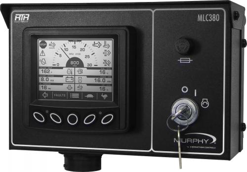 MLC380 panel configured for Doosan engines